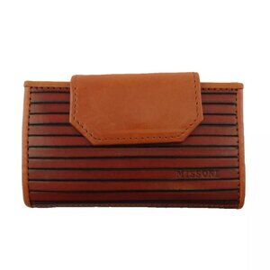 Missoni Key Case Logo Leather Authentic USED